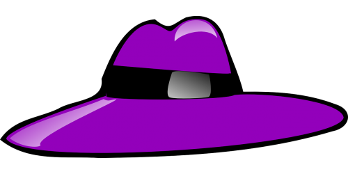 pimp hat purple