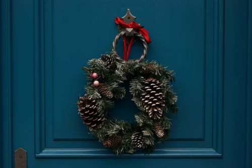 pine cone wreath