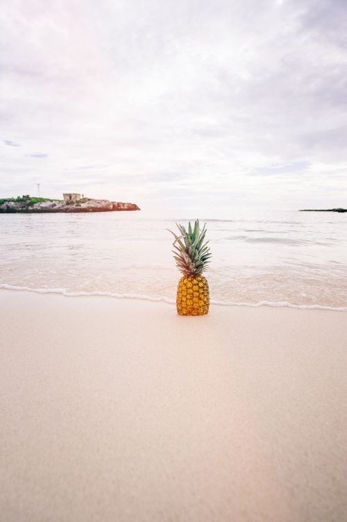 pineapple beach sand