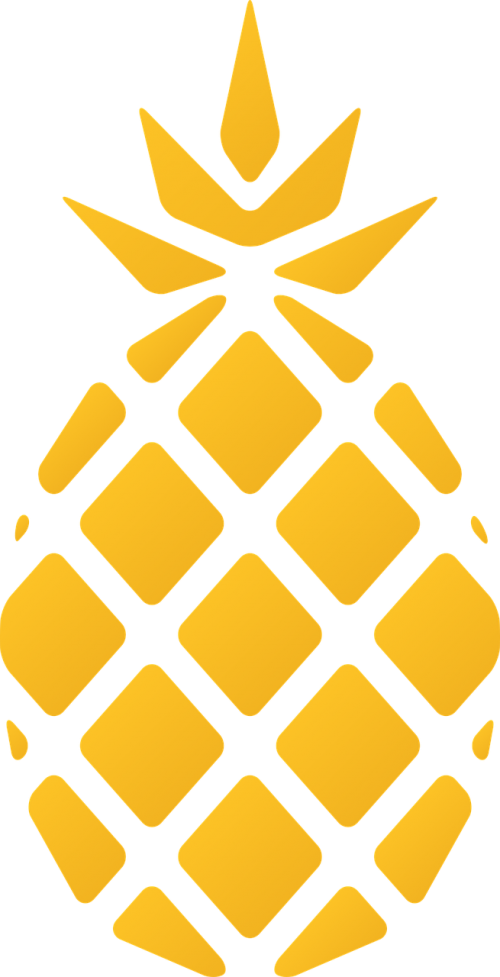 pineapple fruit logo