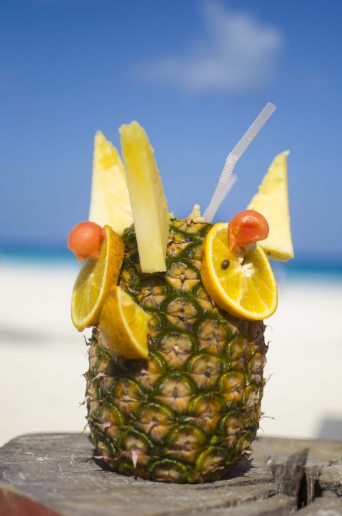 pineapple beach summer