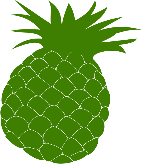 pineapple green food