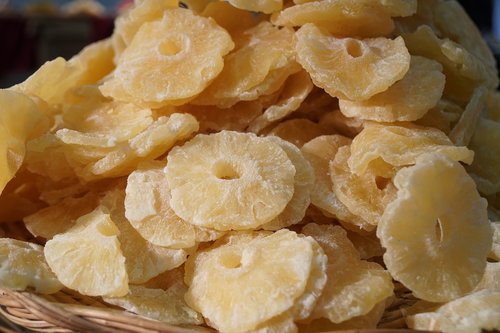 pineapple  dried  food