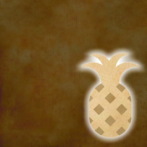pineapple background image canvas
