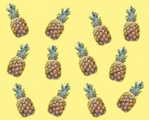 pineapples  fruit  pattern