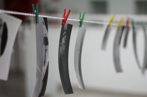 pinhole drying rack photography