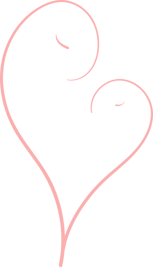 pink stylized love