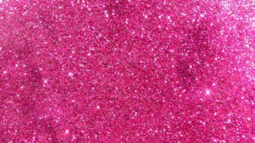 pink glitter material
