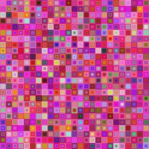 pink mosaic background
