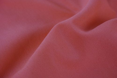 pink fabric textile