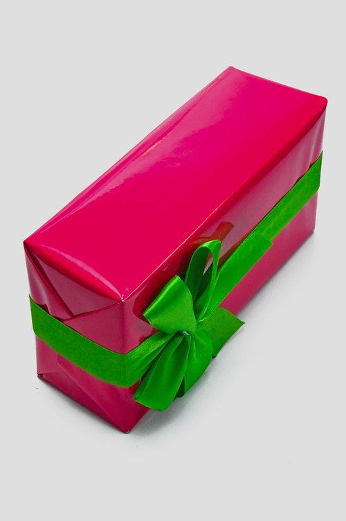 pink  packaging  box