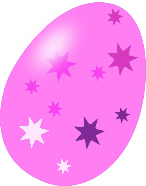 pink egg easter