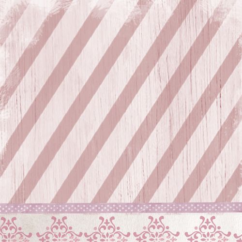 pink stripe vintage