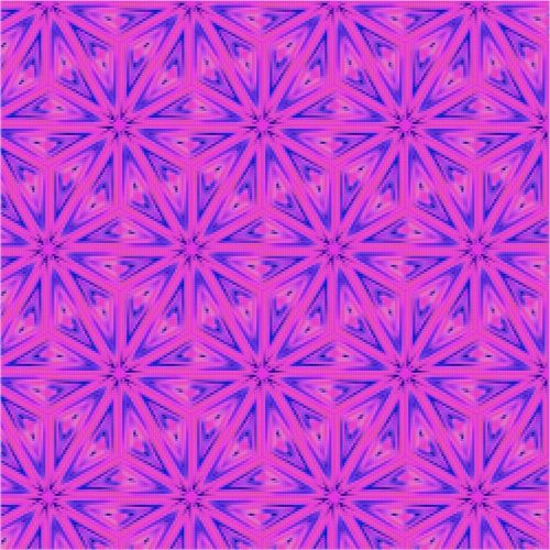 Pink And Blue Pattern