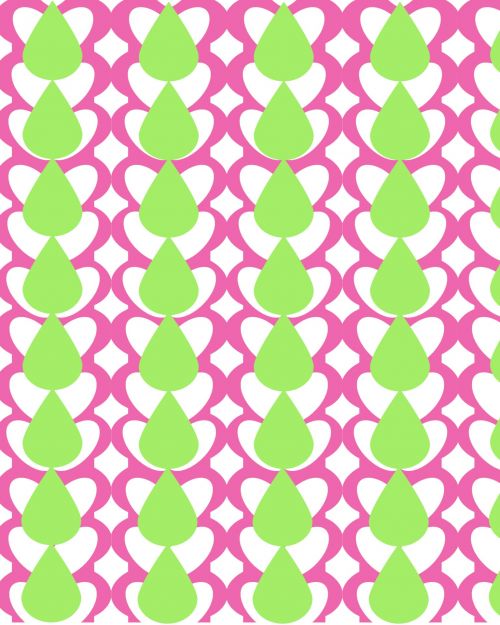 Pink &amp; Green Background