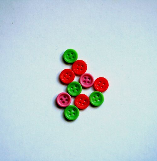 Pink And Green Buttons
