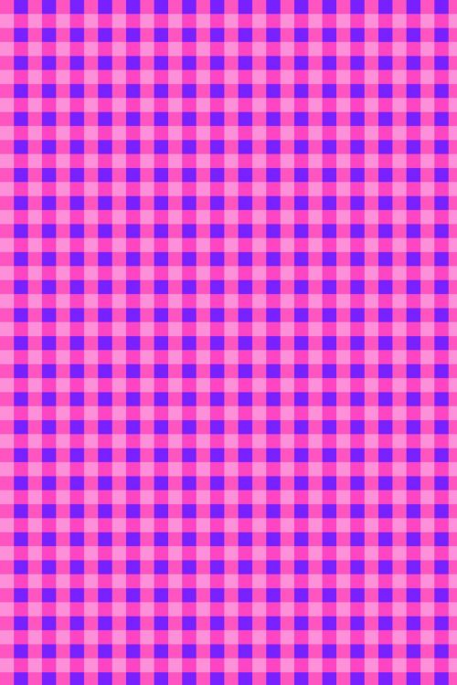 Pink And Purple Gingham
