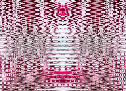 Pink And White Grid Pattern