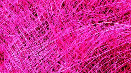 Pink Colored Straw Background