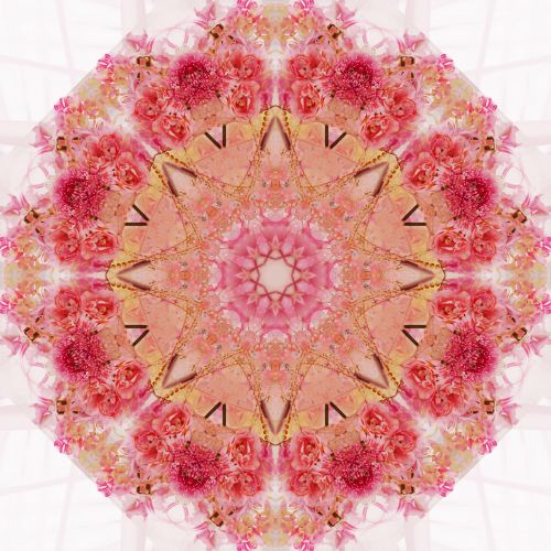Pink Floral Background Pattern