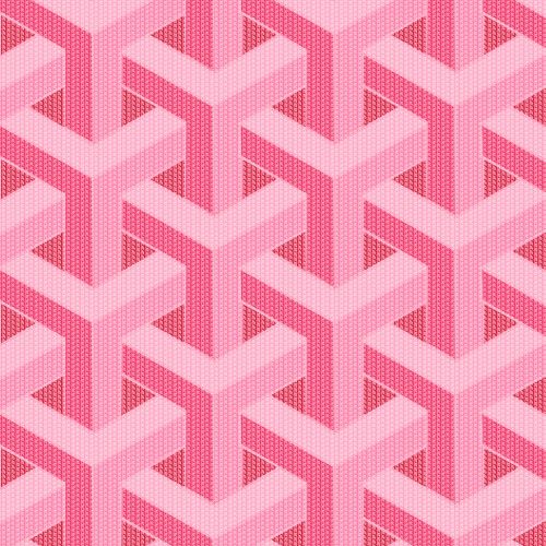 Pink Geometric Texture Background