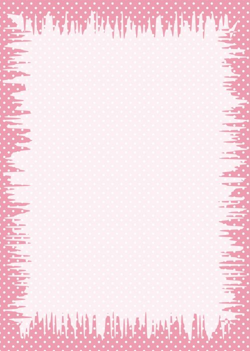 Pink Note Paper Invitation