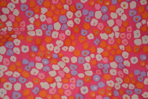 Pink Pattern Flowers Colorful