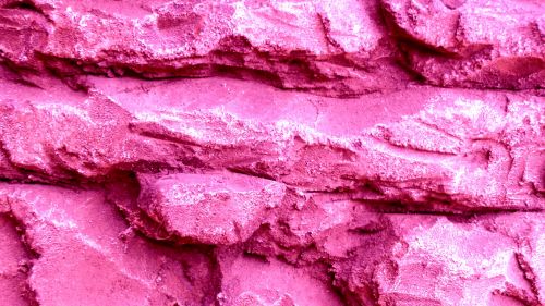 Pink Rock Wall Background