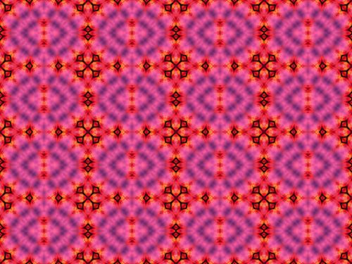 Pink Seamless Geometric Pattern