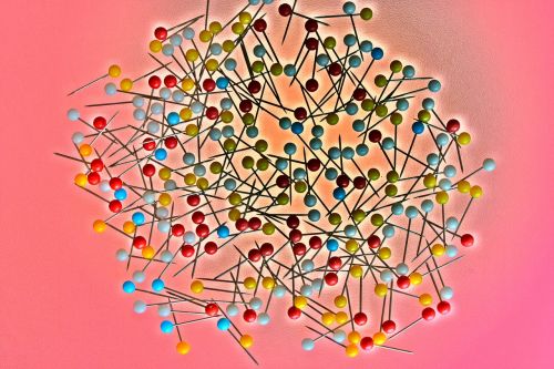 pins needles color