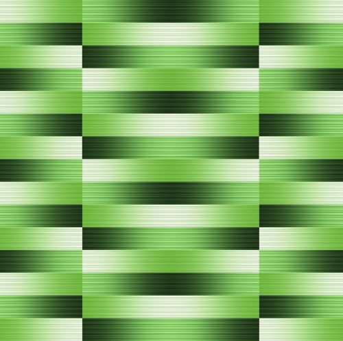 pinstripes green shapes