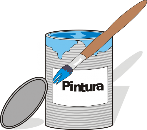 pintura paint can