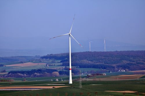 pinwheel landscape wind power