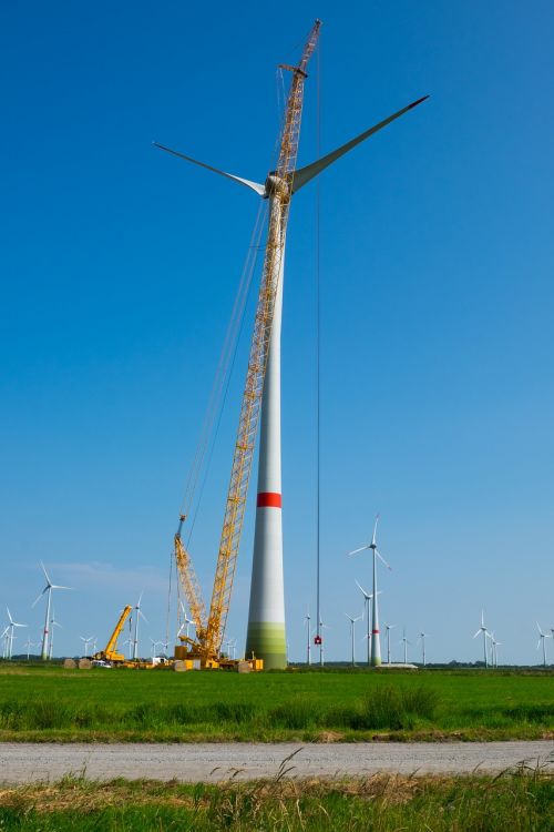 pinwheel wind turbine wind power