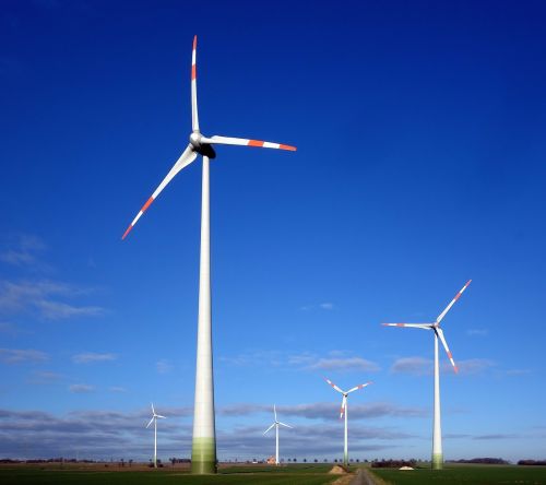 pinwheel wind power plant wind park