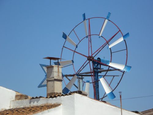 pinwheel metal wheel