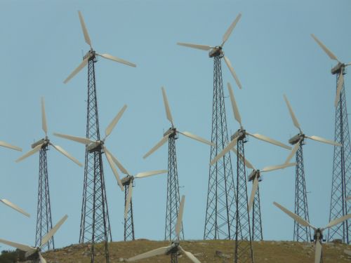 pinwheel windräder wind park