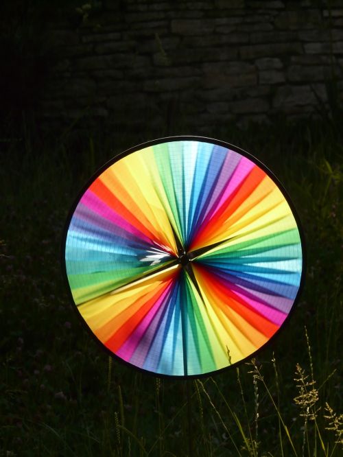 pinwheel wind colorful