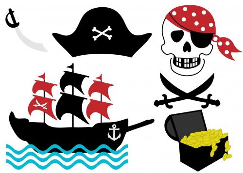 pirate skull cross bones