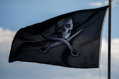 Pirate Flag In The Sky