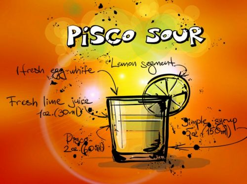 pisco sour cocktail drink