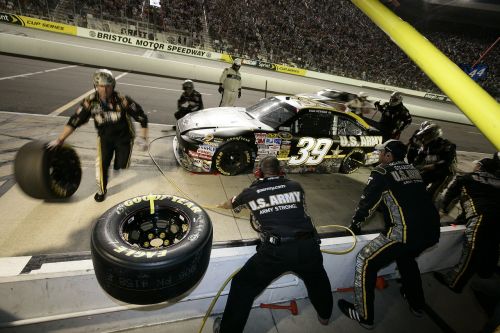 pit crew nascar tires