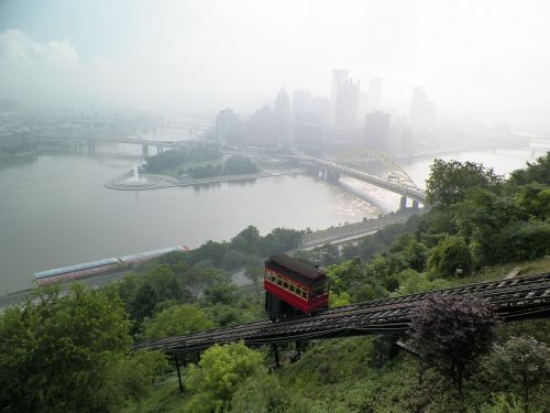 pittsburgh landscape duquesne incline