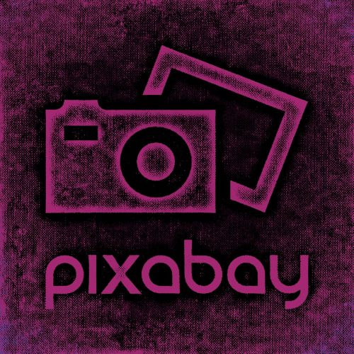 pixabay logo lettering