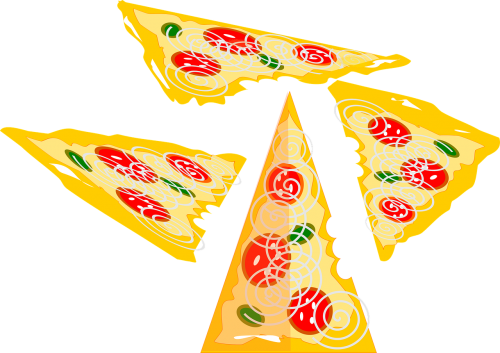 pizza food snack
