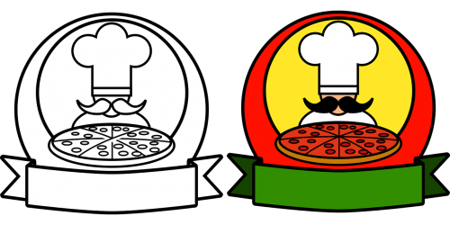 pizza chef food