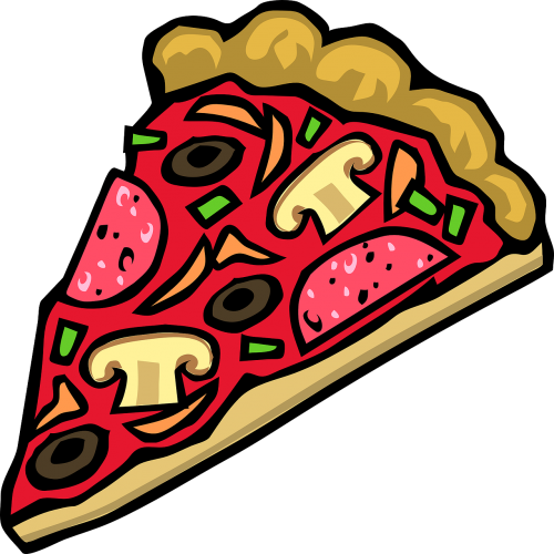 pizza food slice