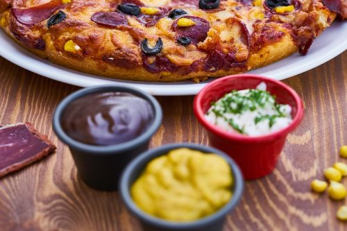 pizza dough product photo