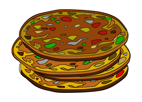 pizza hamburger food