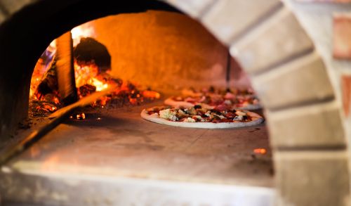 pizza oven oven fire